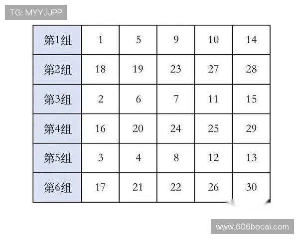 5. 创建高效的比赛分组表格提升赛事管理效率